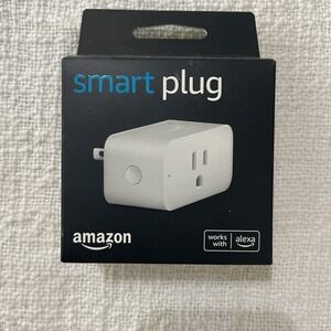 Amazon‎ Smart Plug Works With Alexa White Brand New Factory Sealed 1 Outlet